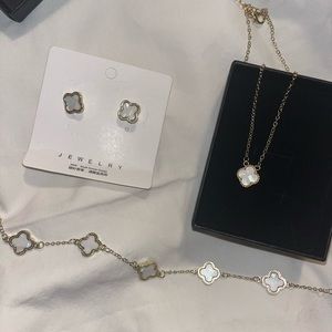 Clover jewelry set